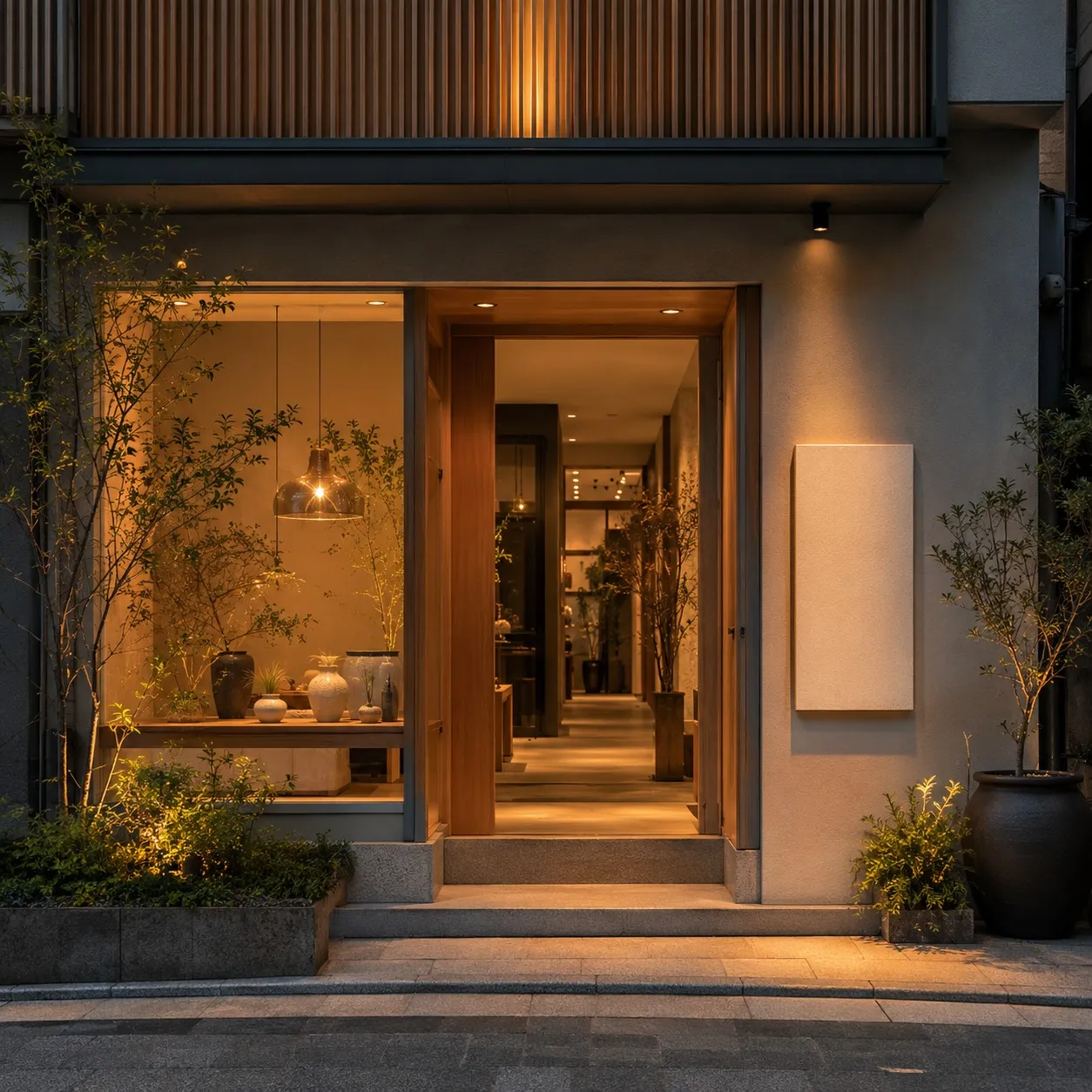 店舗の印象は、入口の3秒で決まる。